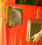 Свв. Иероним и Иоанн Креститель. Фрагмент. Мазаччо